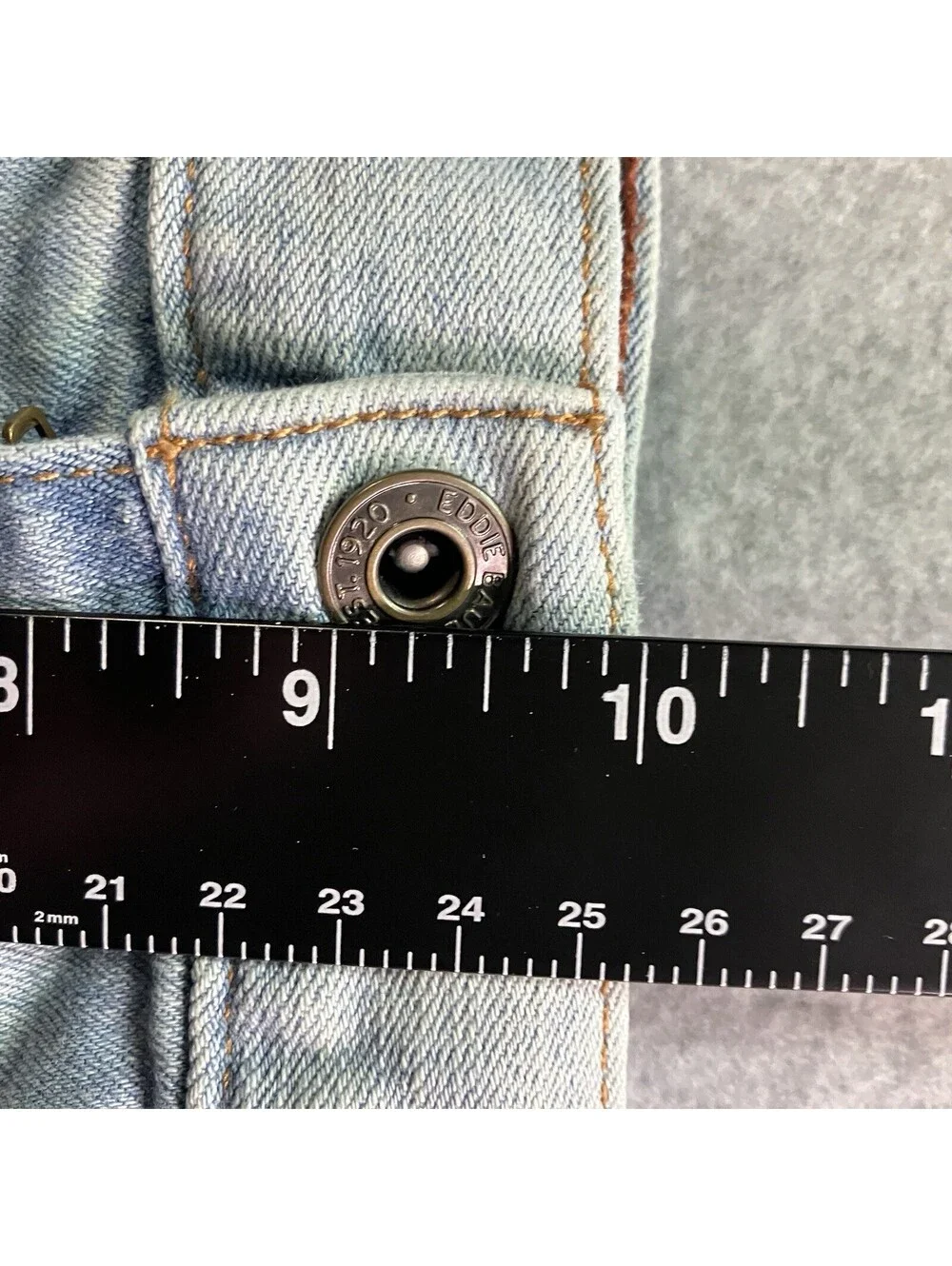 Eddie Bauer Jeans, Women's Size 10, Denim, Light Wash, Straight, Specially Dyed